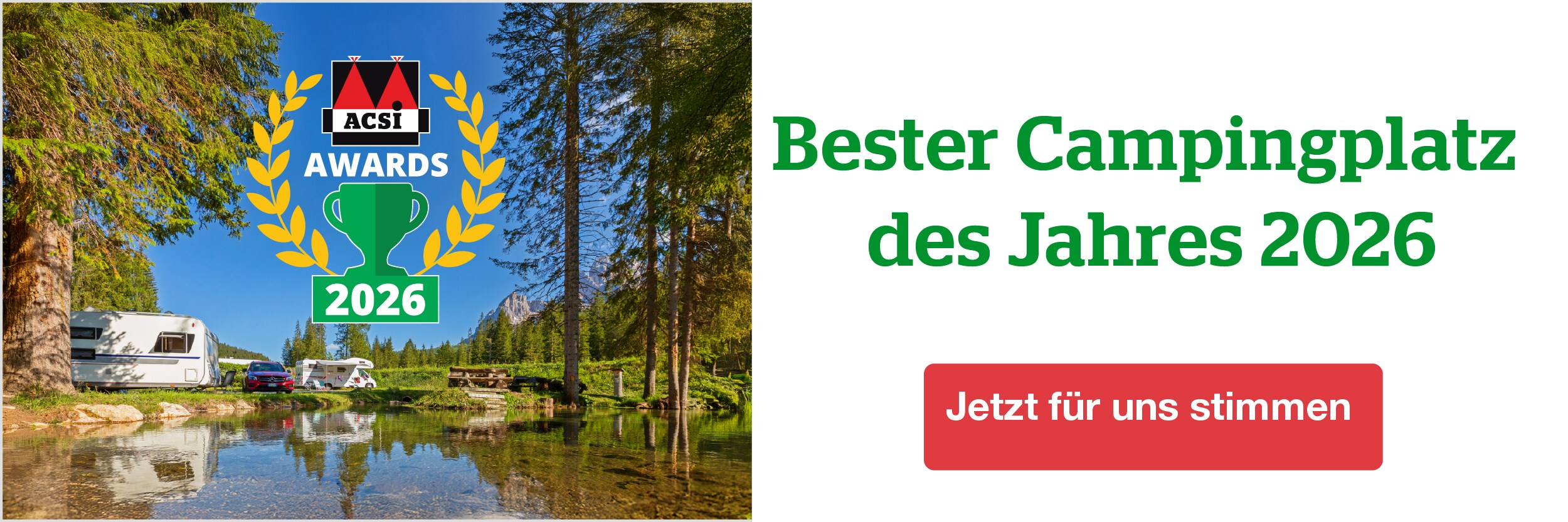ACSI 2026 - Miglior campeggio del 2026 TED